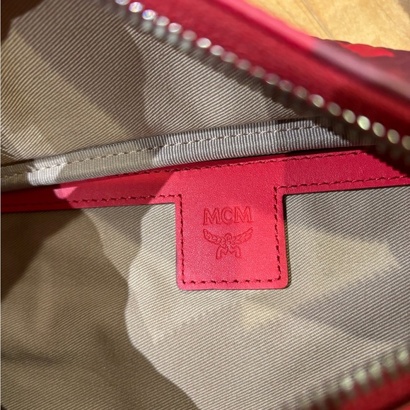 Authentic, brand new, red MCM Crossbody. - Picture 6 of 6